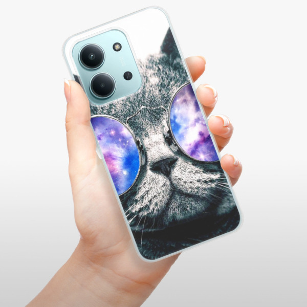 Silikonový kryt iSaprio - Xiaomi Redmi 15C - Galaxy Cat