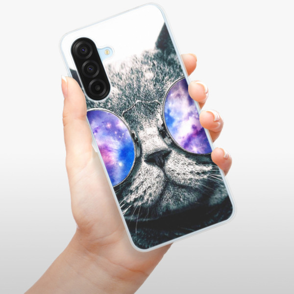 Silikonový kryt iSaprio - Samsung Galaxy A17 / A17 5G - Galaxy Cat