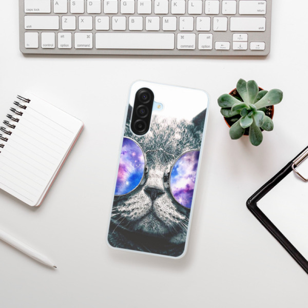 Silikonový kryt iSaprio - Samsung Galaxy A17 / A17 5G - Galaxy Cat