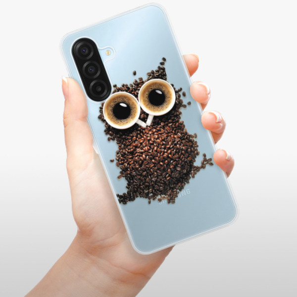 Silikonový kryt iSaprio - Samsung Galaxy A17 / A17 5G - Owl And Coffee