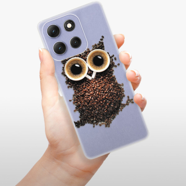 Silikonový kryt iSaprio - Motorola Moto G86 5G - Owl And Coffee