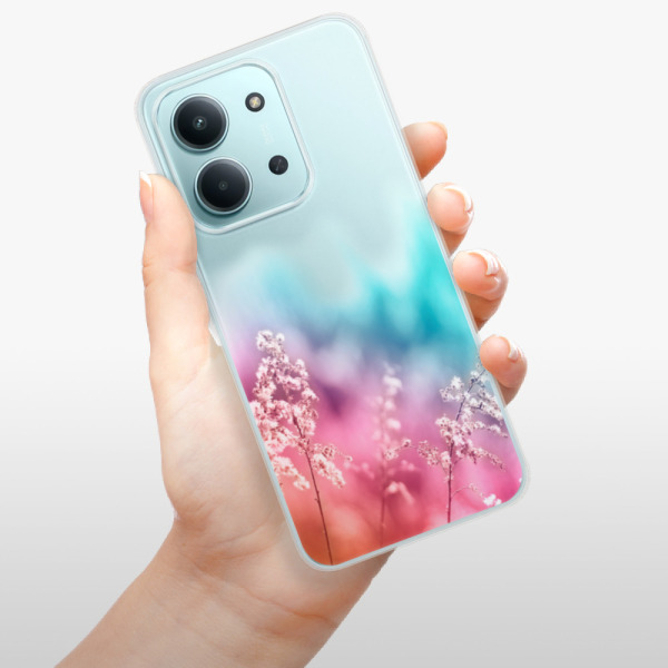 Silikonový kryt iSaprio - Xiaomi Redmi 15C - Rainbow Grass