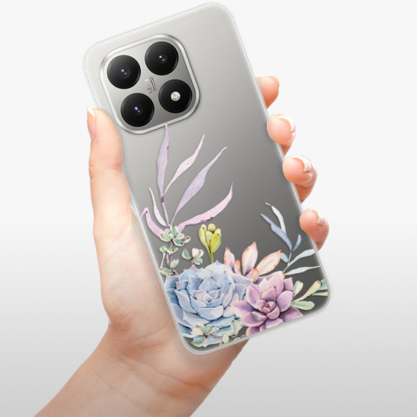 Silikonový kryt iSaprio - Xiaomi 15T - Sukulent 01