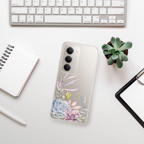 Silikonový kryt iSaprio - Xiaomi Redmi 15 - Sukulent 01