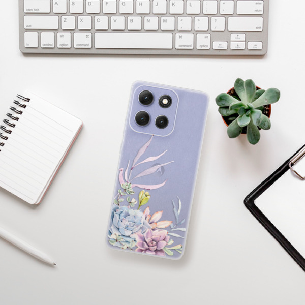 Silikonový kryt iSaprio - Motorola Moto G86 5G - Sukulent 01