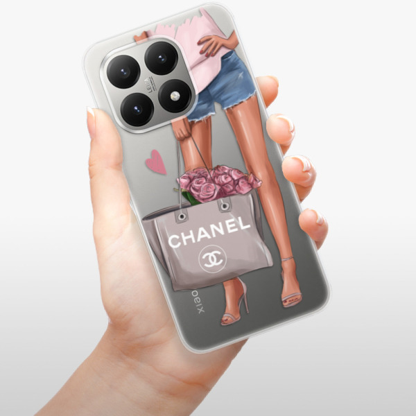 Silikonový kryt iSaprio - Xiaomi 15T - Paní s kabelkou