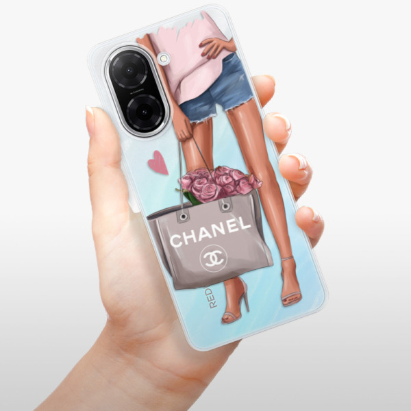 Silikonový kryt iSaprio - Xiaomi Redmi A5 - Paní s kabelkou