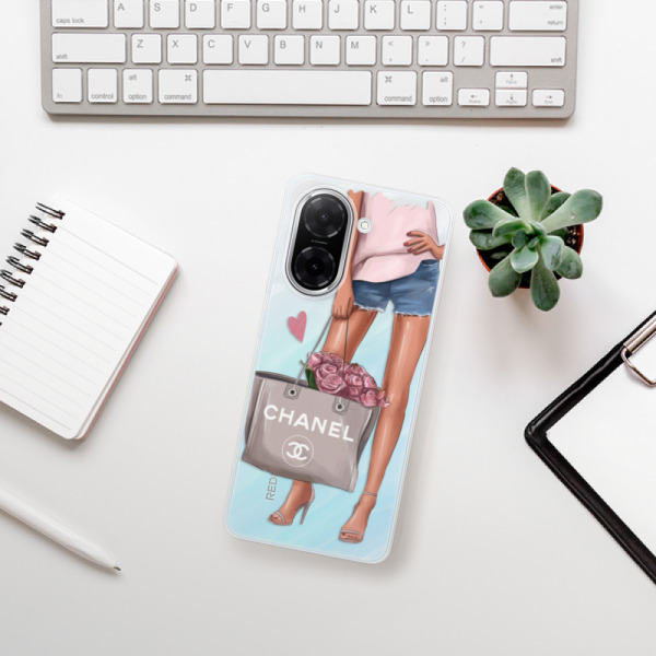 Silikonový kryt iSaprio - Xiaomi Redmi A5 - Paní s kabelkou