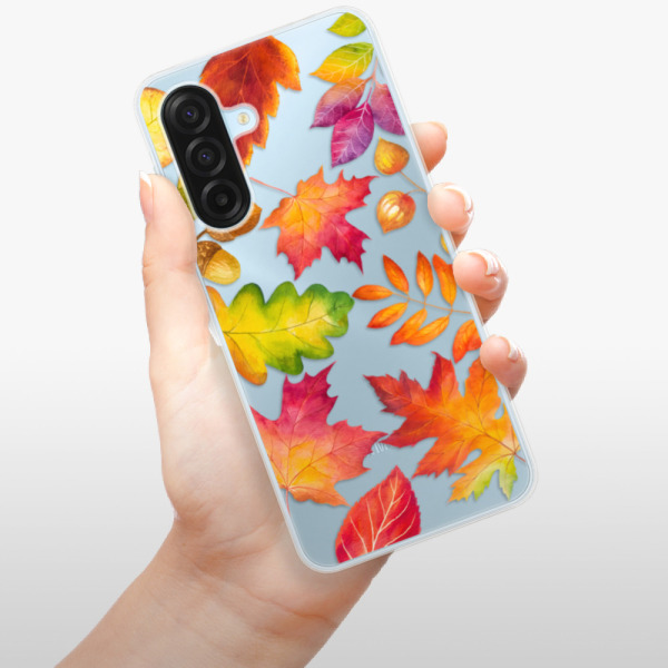 Silikonový kryt iSaprio - Samsung Galaxy A17 / A17 5G - Autumn Leaves 01