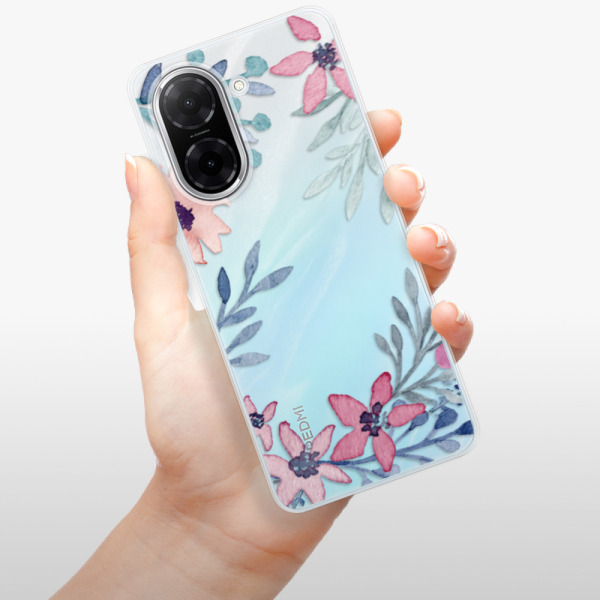 Silikonový kryt iSaprio - Xiaomi Redmi A5 - Leaves and Flowers