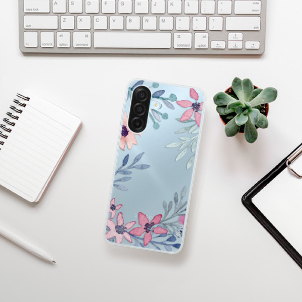 Silikonový kryt iSaprio - Samsung Galaxy A17 / A17 5G - Leaves and Flowers