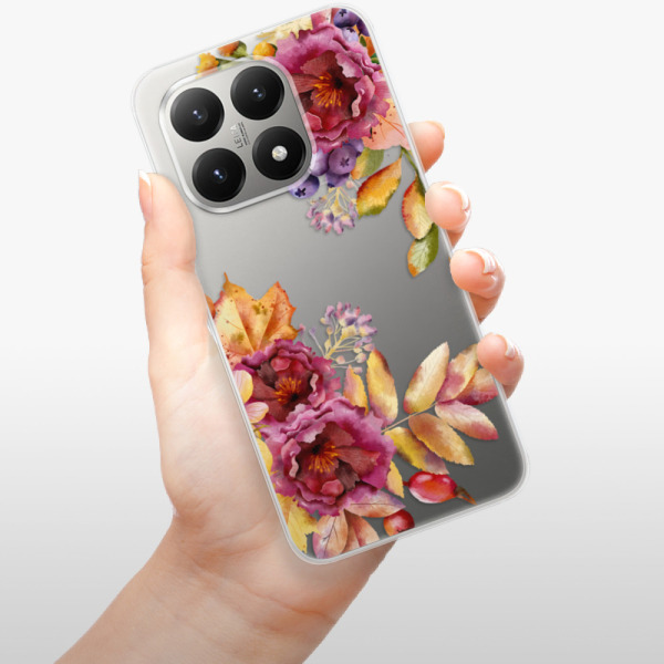 Silikonový kryt iSaprio - Xiaomi 15T - Fall Flowers