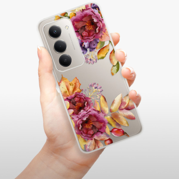 Silikonový kryt iSaprio - Xiaomi Redmi 15 - Fall Flowers