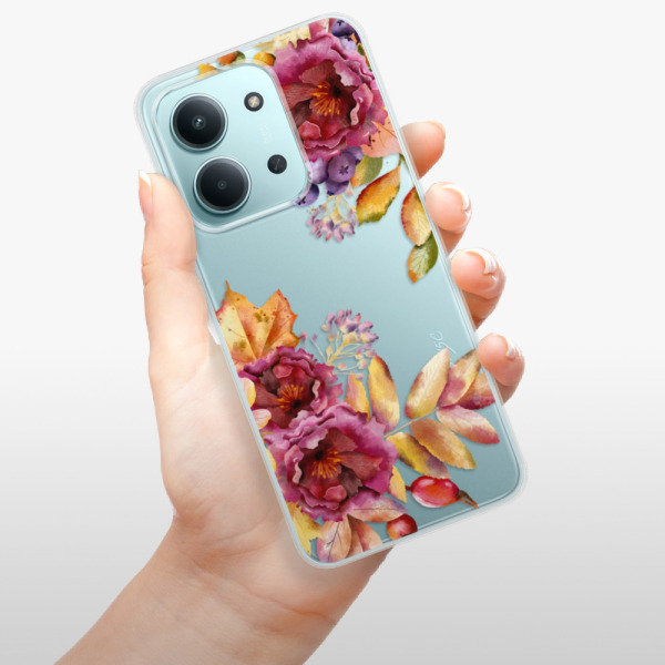 Silikonový kryt iSaprio - Xiaomi Redmi 15C - Fall Flowers