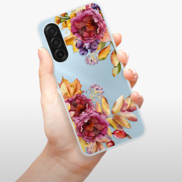 Silikonový kryt iSaprio - Samsung Galaxy A17 / A17 5G - Fall Flowers