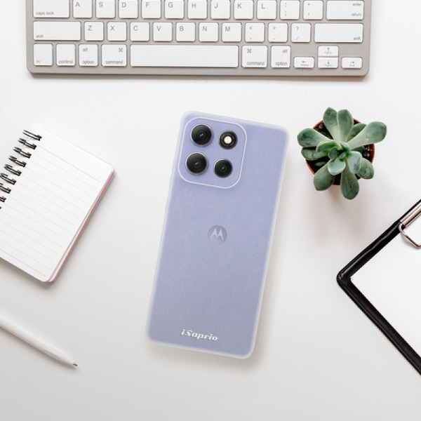 Silikonový kryt iSaprio - Motorola Moto G86 5G - 4Pure - čirý