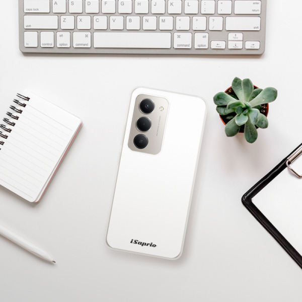 Silikonový kryt iSaprio - Xiaomi Redmi 15 - 4Pure - bílý
