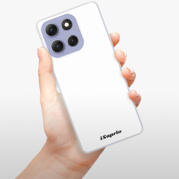 Silikonový kryt iSaprio - Motorola Moto G86 5G - 4Pure - bílý