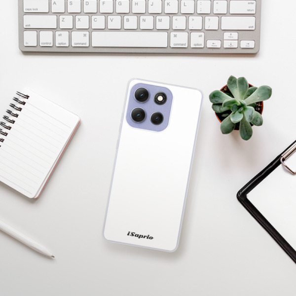 Silikonový kryt iSaprio - Motorola Moto G86 5G - 4Pure - bílý