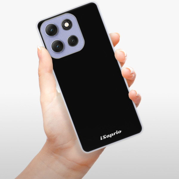 Silikonový kryt iSaprio - Motorola Moto G86 5G - 4Pure - černý