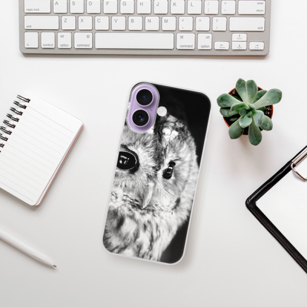 Silikonový kryt iSaprio - Apple iPhone 17 - Sova
