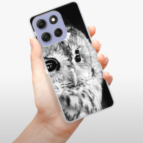 Silikonový kryt iSaprio - Motorola Moto G86 5G - Sova