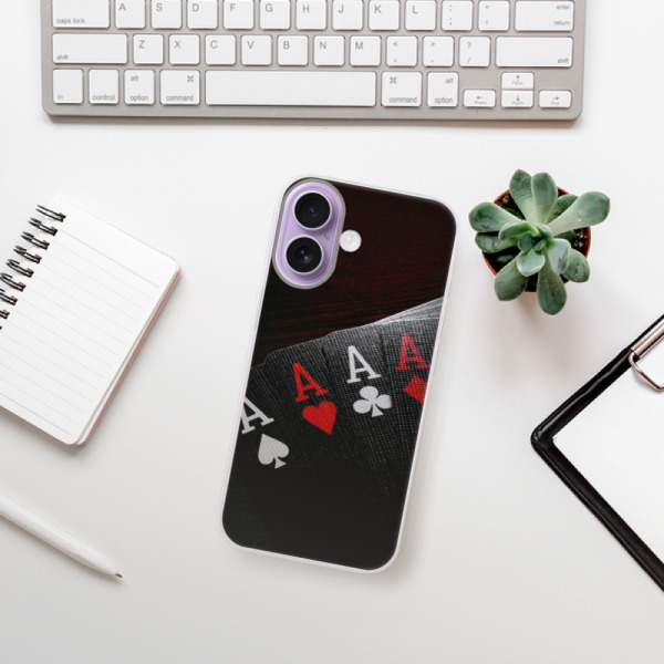 Silikonový kryt iSaprio - Apple iPhone 17 - Poker