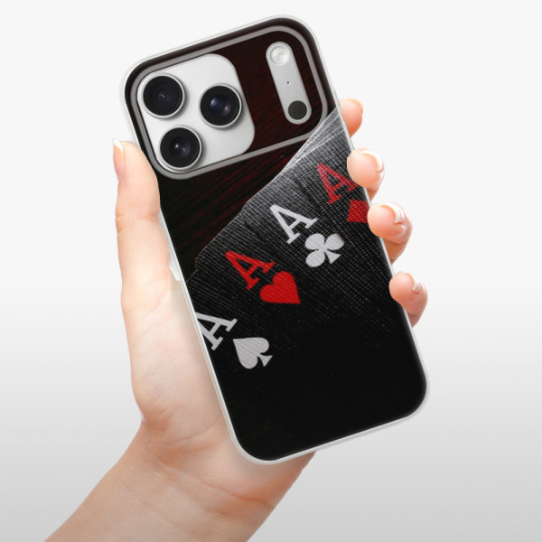 Silikonový kryt iSaprio - Apple iPhone 17 Pro - Poker