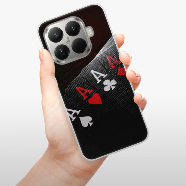 Silikonový kryt iSaprio - Xiaomi 15T Pro - Poker