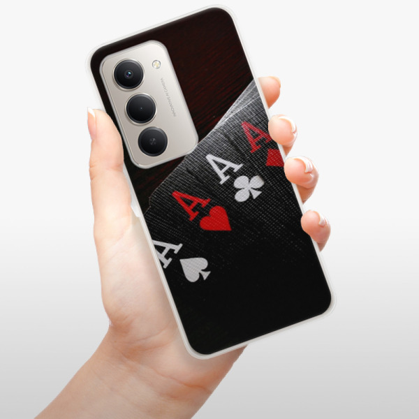 Silikonový kryt iSaprio - Xiaomi Redmi 15 - Poker