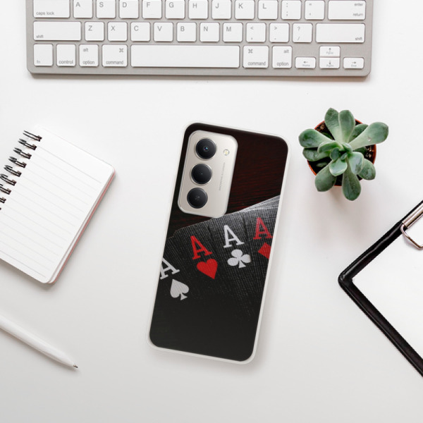 Silikonový kryt iSaprio - Xiaomi Redmi 15 - Poker