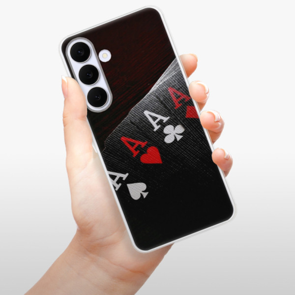 Silikonový kryt iSaprio - Samsung Galaxy S25 FE - Poker