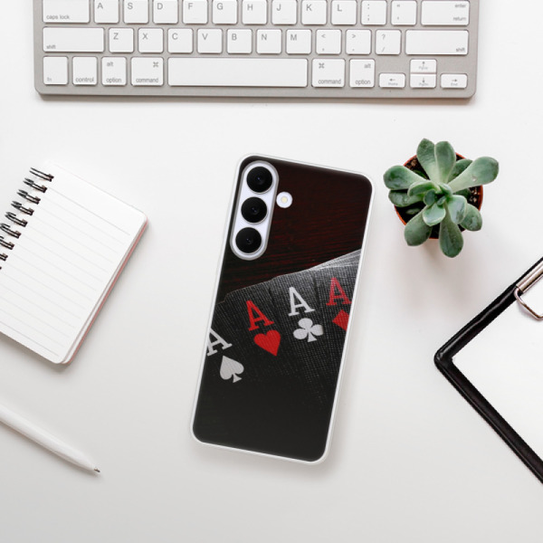 Silikonový kryt iSaprio - Samsung Galaxy S25 FE - Poker