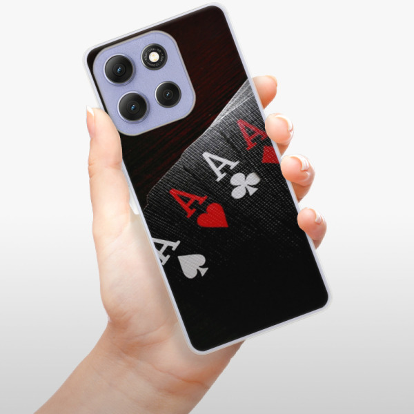 Silikonový kryt iSaprio - Motorola Moto G86 5G - Poker