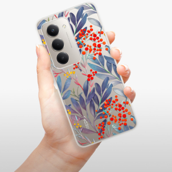Silikonový kryt iSaprio - Xiaomi Redmi 15 - Rowanberry