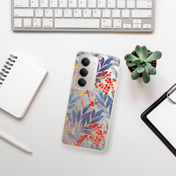 Silikonový kryt iSaprio - Xiaomi Redmi 15 - Rowanberry