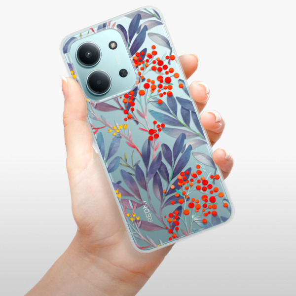 Silikonový kryt iSaprio - Xiaomi Redmi 15C - Rowanberry