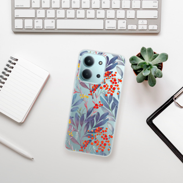 Silikonový kryt iSaprio - Xiaomi Redmi 15C - Rowanberry