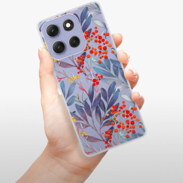 Silikonový kryt iSaprio - Motorola Moto G86 5G - Rowanberry