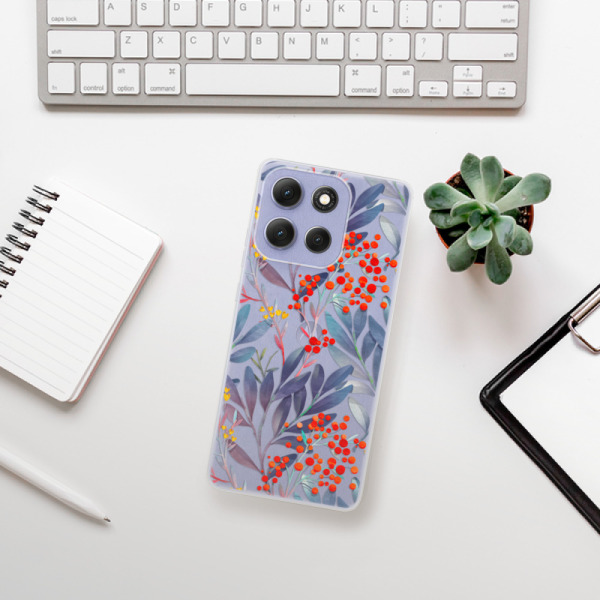 Silikonový kryt iSaprio - Motorola Moto G86 5G - Rowanberry