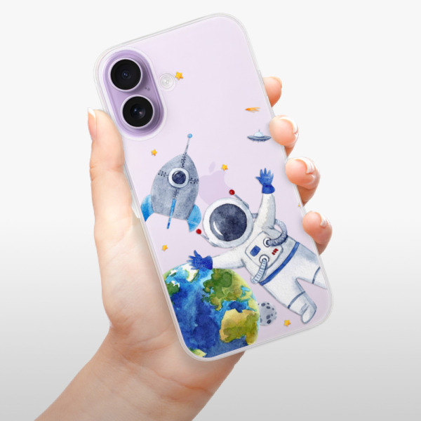 Silikonový kryt iSaprio - Apple iPhone 17 - Vesmír 05