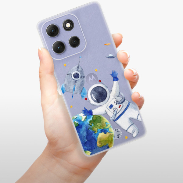 Silikonový kryt iSaprio - Motorola Moto G86 5G - Vesmír 05