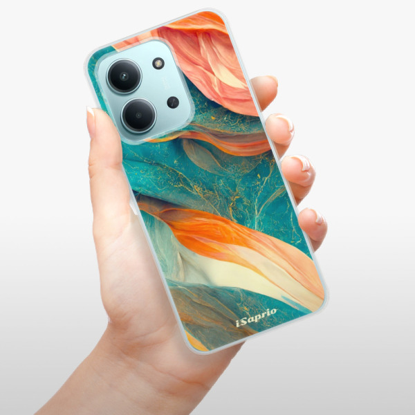 Silikonový kryt iSaprio - Xiaomi Redmi 15C - Abstract Marble