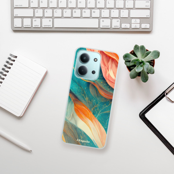 Silikonový kryt iSaprio - Xiaomi Redmi 15C - Abstract Marble