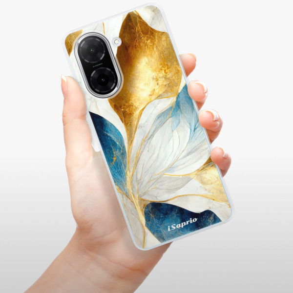 Silikonový kryt iSaprio - Xiaomi Redmi A5 - Blue Leaves