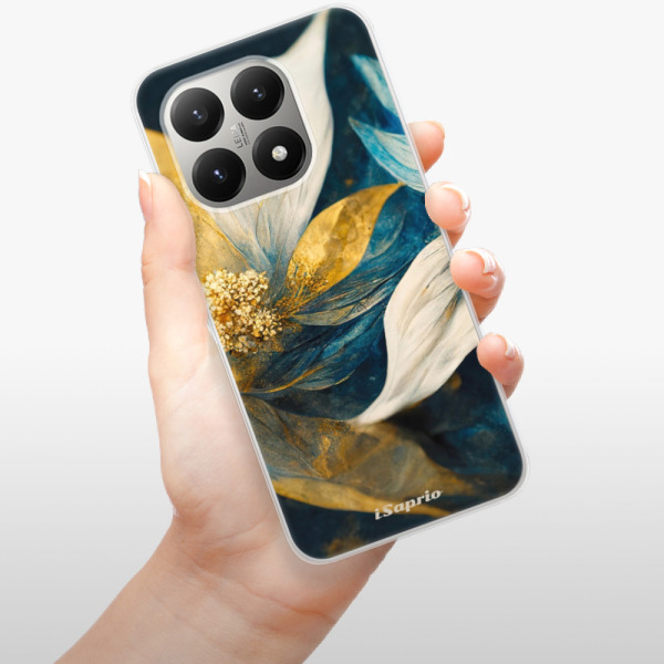Silikonový kryt iSaprio - Xiaomi 15T - Gold Petals