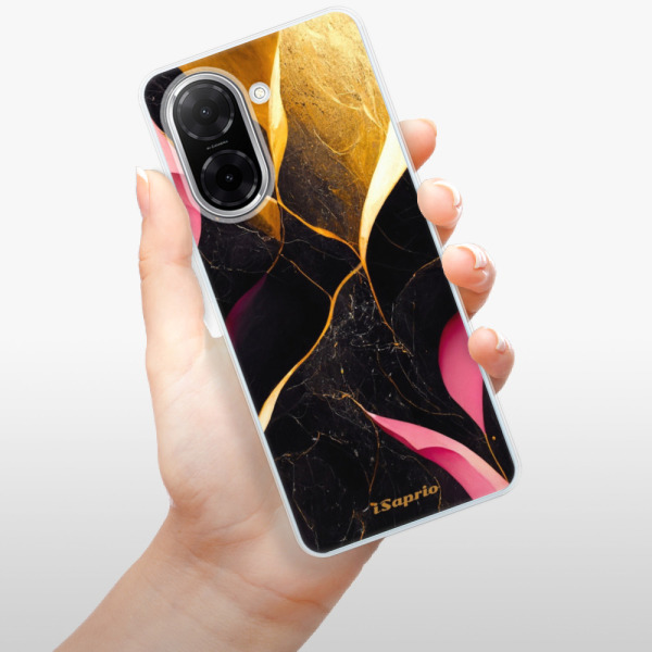 Silikonový kryt iSaprio - Xiaomi Redmi A5 - Gold Pink Marble