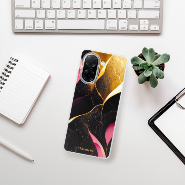 Silikonový kryt iSaprio - Xiaomi Redmi A5 - Gold Pink Marble