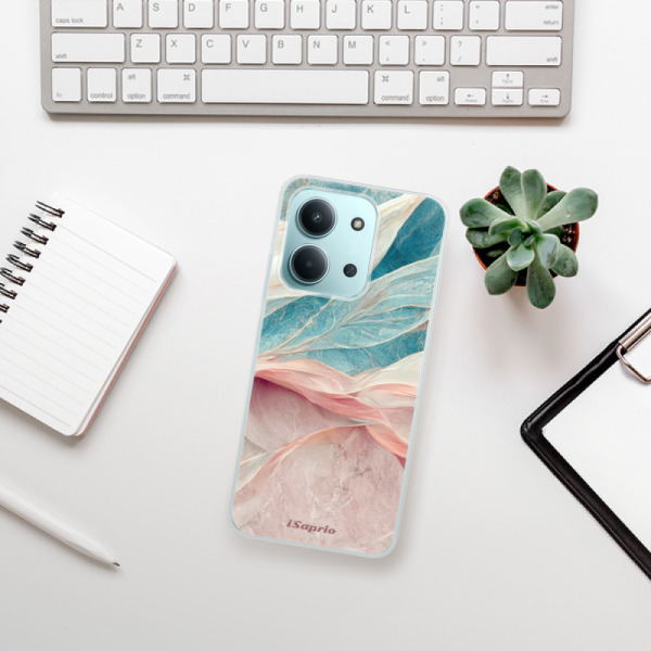 Silikonový kryt iSaprio - Xiaomi Redmi 15C - Pink and Blue