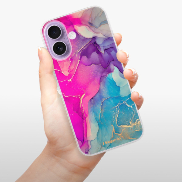 Silikonový kryt iSaprio - Apple iPhone 17 - Purple Ink